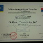 Diplôme D'ostéopathe